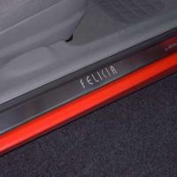 Kryty prahů Škoda Felicia - nerezové 