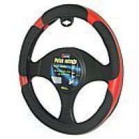 Potah volantu GRIP, červený 