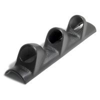 Plastový kryt pro tři budíky určený na A sloupek, 52mm 