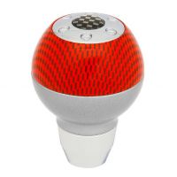 Řadící páka - koncovka řadící páky, design FAST - červený karbon