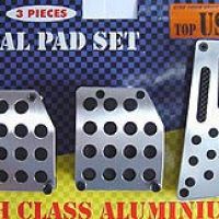 Sportovní pedály - protiskluzová úprava, sada 3ks 