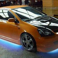 Sada exteriérových neonů, modrá 