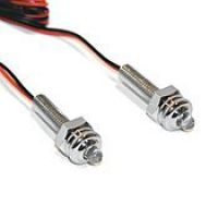 Šrouby na SPZ MOTO LED červené