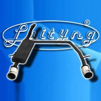 Koncový laděný výfuk DUPLEX na Š. Fabii, jednoplášť. nerez koncovka kulatá, DTM