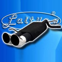 Sport. konc. lad. výfuk na Š. Fabii Combi, jednoplášť.nerez koncovka dvojitá, kulatá. DTM 