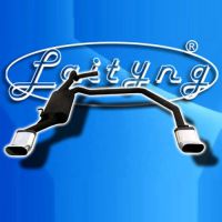 Koncový laděný výfuk DUPLEX na Š. Octavii, jednoplášť. nerez koncovka oválná, DTM