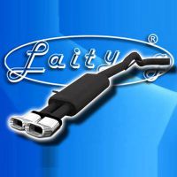 Sport. konc. laděný výfuk na Š. Octavii, dvouplášť. nerez koncovka dvojitá, DTM, oválná 