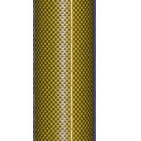 Interiérové fólie, rozměr 48x60cm, žlutý karbon 