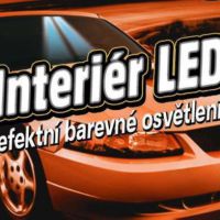 Interiér LED - barva červená