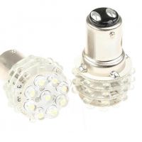 Bílá LED žárovka s paticí BA15D, dvoupólová 21/5W, 36LED, 1ks