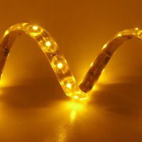 LED diodový pásek 12V nalepovací 150cm, žluté světlo 