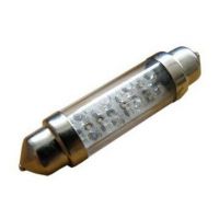 Sufitka zelená, 6 LED, 36mm, 1ks 