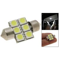 Sufitka bílá - Super Light, 6 SMD LED, 31mm