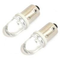 Žárovka parkovací - LED BÍLÉ- patice BA9S, sada 2ks 