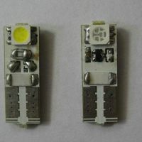 CAN-BUS žárovka parkovací - T10 (W5W) - 2xSMD BÍLÁ, 1ks