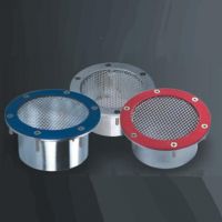 Kulatá mřížka do nárazníku - vstup sání vzduchu, barva modrá 