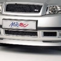 Milotec mřížka nárazníku, ABS-černý, mřížka černá, Škoda Fabia - VÝPRODEJ !!! 