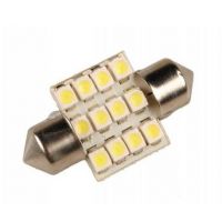 Sufitka bílá - Super Light, 12 SMD LED, 36mm 