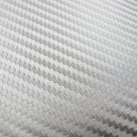 Karbonová profesionální 3D folie pro interier/exterier - stříbrná, rozměr 152x150cm