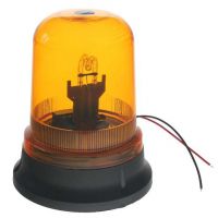 Zábleskový maják, 12V, oranžový 