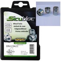 Bezpečnostní matice SICUBLOC M12x1,5, kužel - hlava 21 