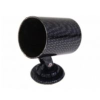 Držák univerzální pro 1 přídavný budík 52mm - karbon look 