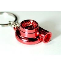 Přívěsek na klíče - turbo, červené 