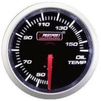 PROSPORT Smoke Lens přídavný ukazatel teploty oleje 50-150st.