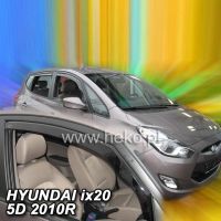 Protiprůvanové plexi ofuky (deflektory) Hyundai ix20 5D 10R 