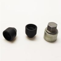 SICUSTAR pojistné matice černé M12x1,25 kužel, otevřená, klíč 19  