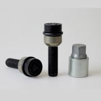 SICUSTAR pojistné šrouby černé M14x1,5x43 kulová R14 (pohyblivá), klíč 19  