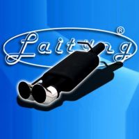 Koncový laděný výfuk na Š. Superb, jednoplášť. nerez koncovka kulatá, DTM 